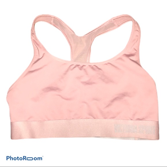 Victoria's Secret Other - Victoria’s Secret Light Pink Sports Bra No Padding